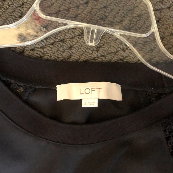 Loft blouse with lace sleeve detail size S - Picture 3 of 3